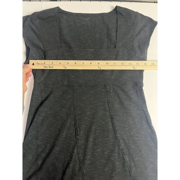 Horny Toad Womens Cap Sleeve Dress Tencel Organic Cotton Gray Small - Picture 7 of 10